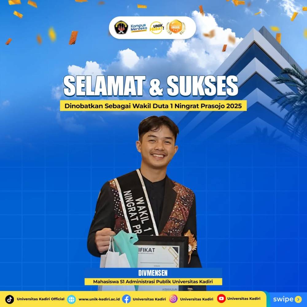 Divmensen Raih Gelar Wakil Duta 1 Ningrat Prasojo 2025