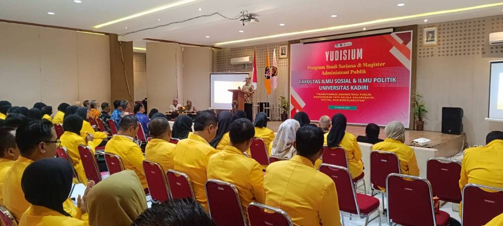 Yudisium Program Sarjana & Magister Administrasi Publik Fakultas Ilmu Sosial & Ilmu Politik Universitas Kadiri Periode Genap 2024/2025