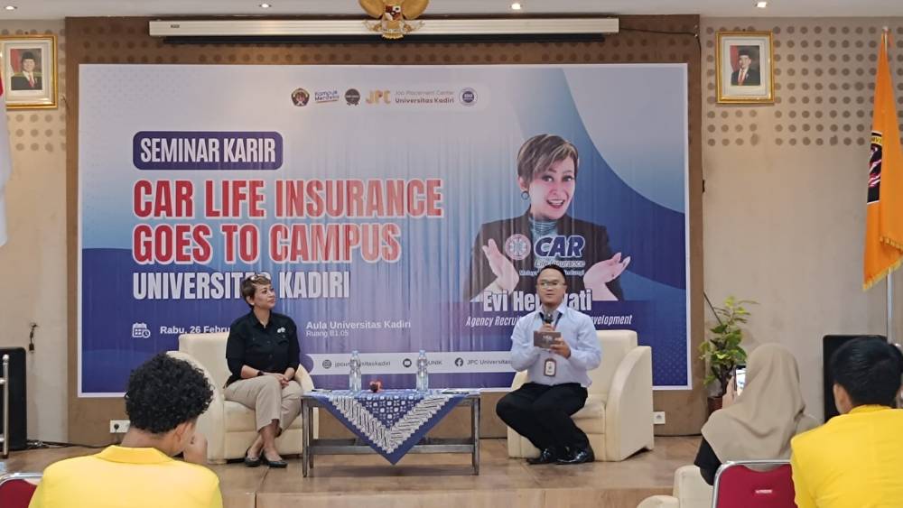 Seminar Karir: Car Life Insurance Goes to Campus Universitas Kadiri