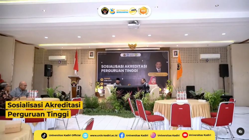 Sosialisasi Akreditasi Perguruan Tinggi: Komitmen Universitas Kadiri dalam Meningkatkan Mutu Pendidikan