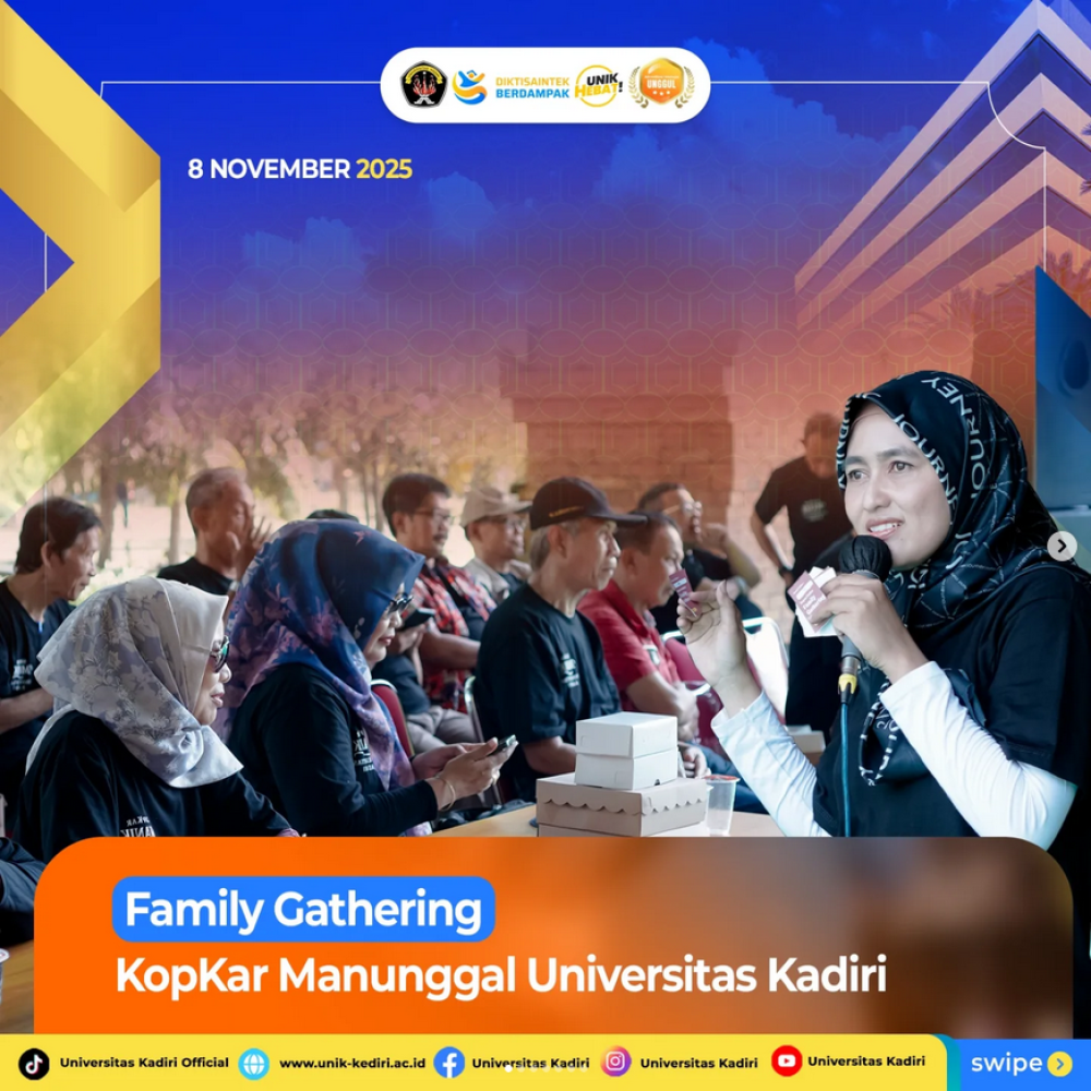 Family Gathering Kopkar Manunggal Universitas Kadiri: Wujud Kebersamaan dan Solidaritas Keluarga Besar Universitas Kadiri