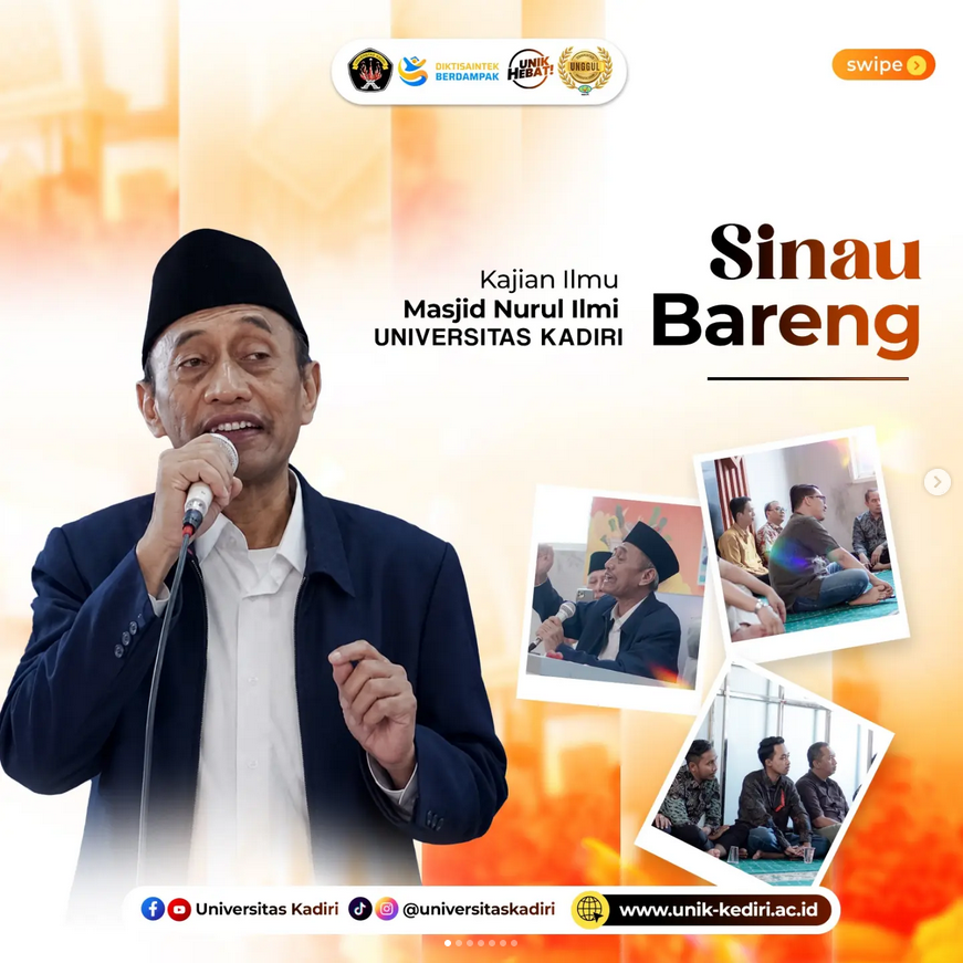 Universitas Kadiri Gelar Kajian Ilmu “Sinau Bareng” Tahun Baru Hijriyah 1448 H