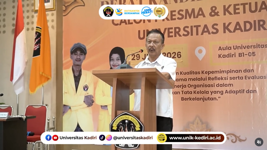 Universitas Kadiri Gelar Debat Kandidat dan Pemilu Calon Presiden Mahasiswa serta Ketua DPM 2026